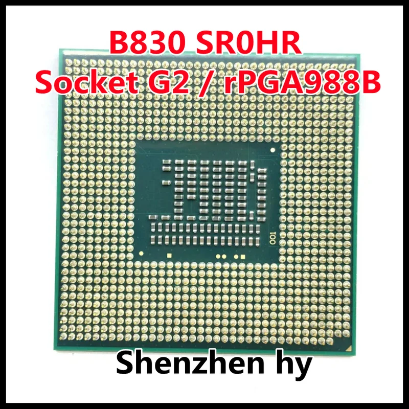 

B830 SR0HR 1.8 GHz Dual-Core Dual-Thread CPU Processor 2M 35W Socket G2 / rPGA988B