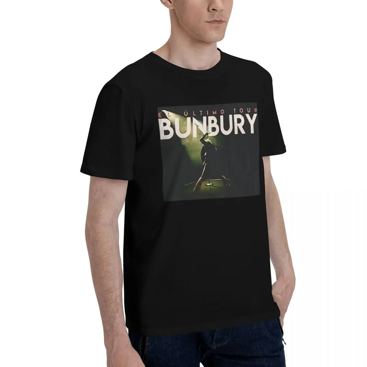 Bunbury El Ultimo Tour 100% хлопок повседневные дышащие удобные футбольные рубашки в стиле