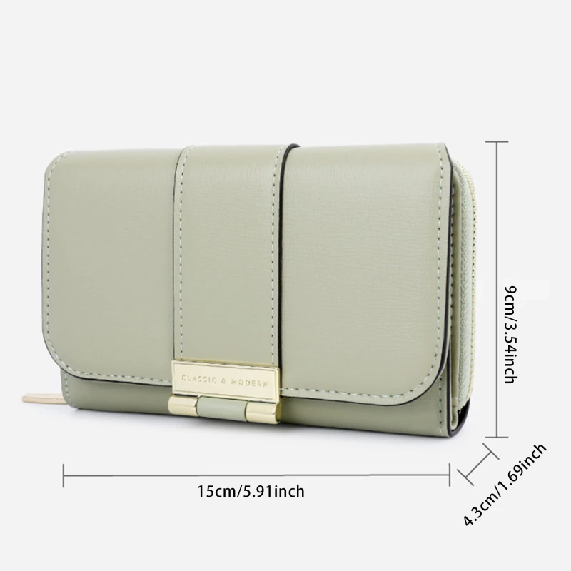 Новый женский кошелек в коротком стиле новое корейское издание простой и модный