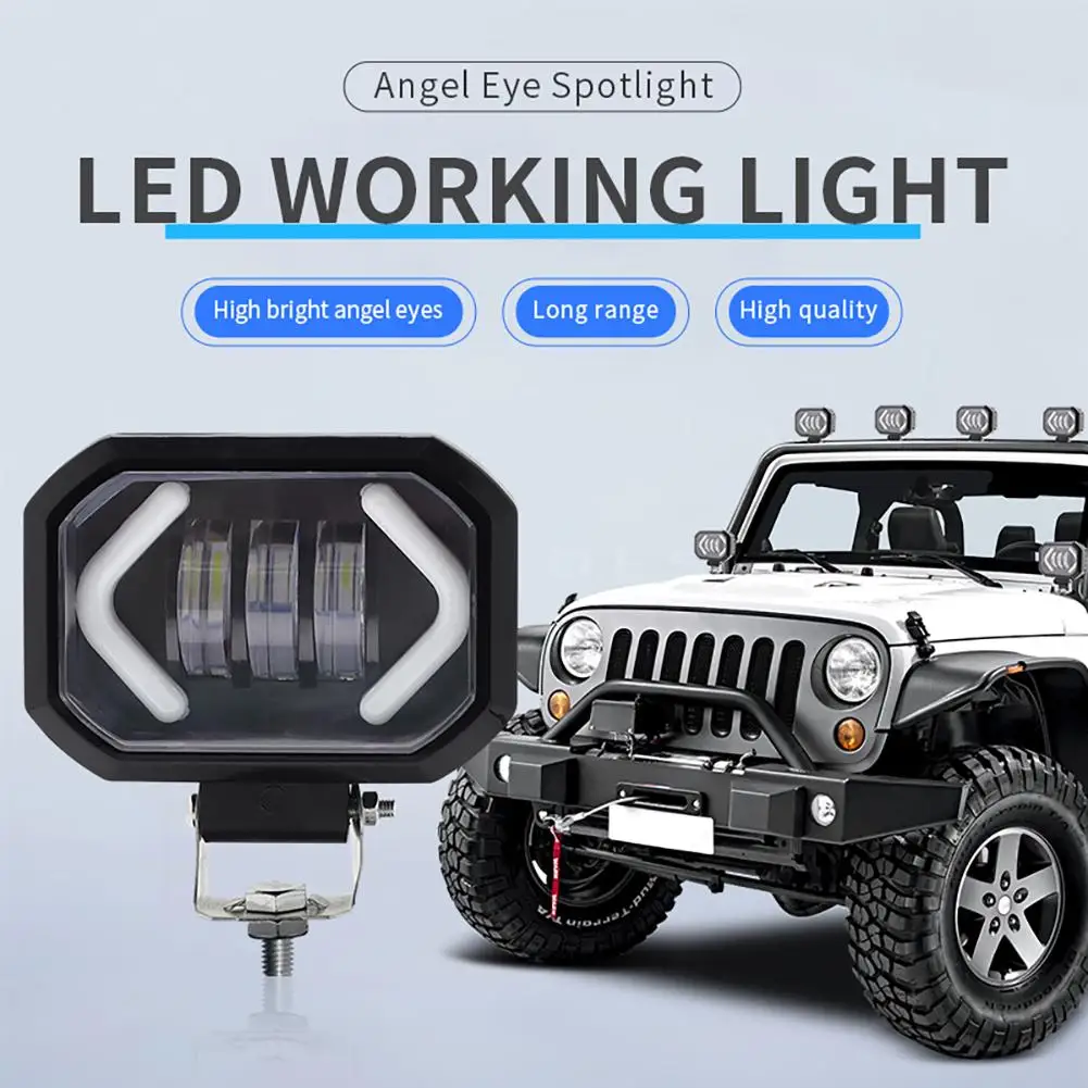 

4-Inch 50W Car Led Work Light 12-24V Off-road Vehicle Spotlight Turn Signal Fog Light for Car SUV Offroad Truck ATV UTV Tractor