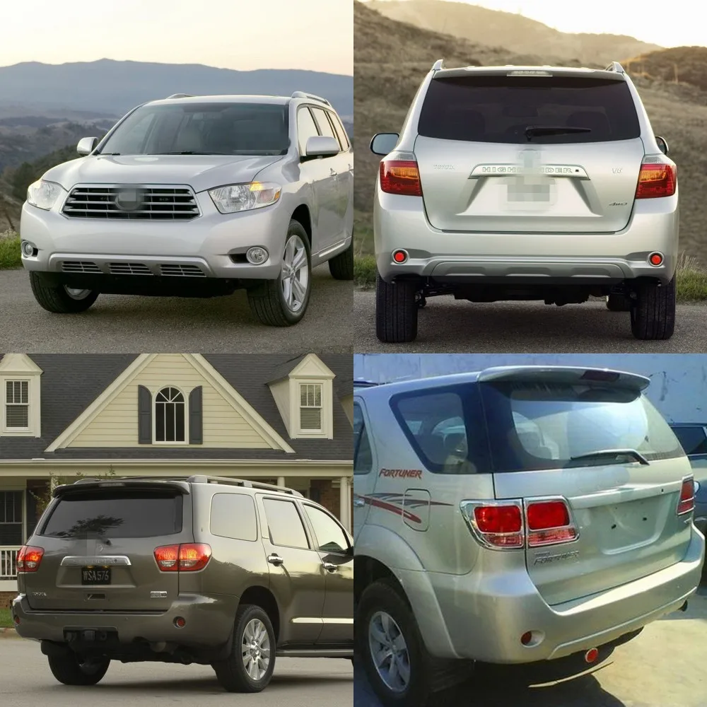 Автомобильные фонари заднего хода July King задние для Toyota Highlander Fortuner Sequoia и Mitsubithi ASX