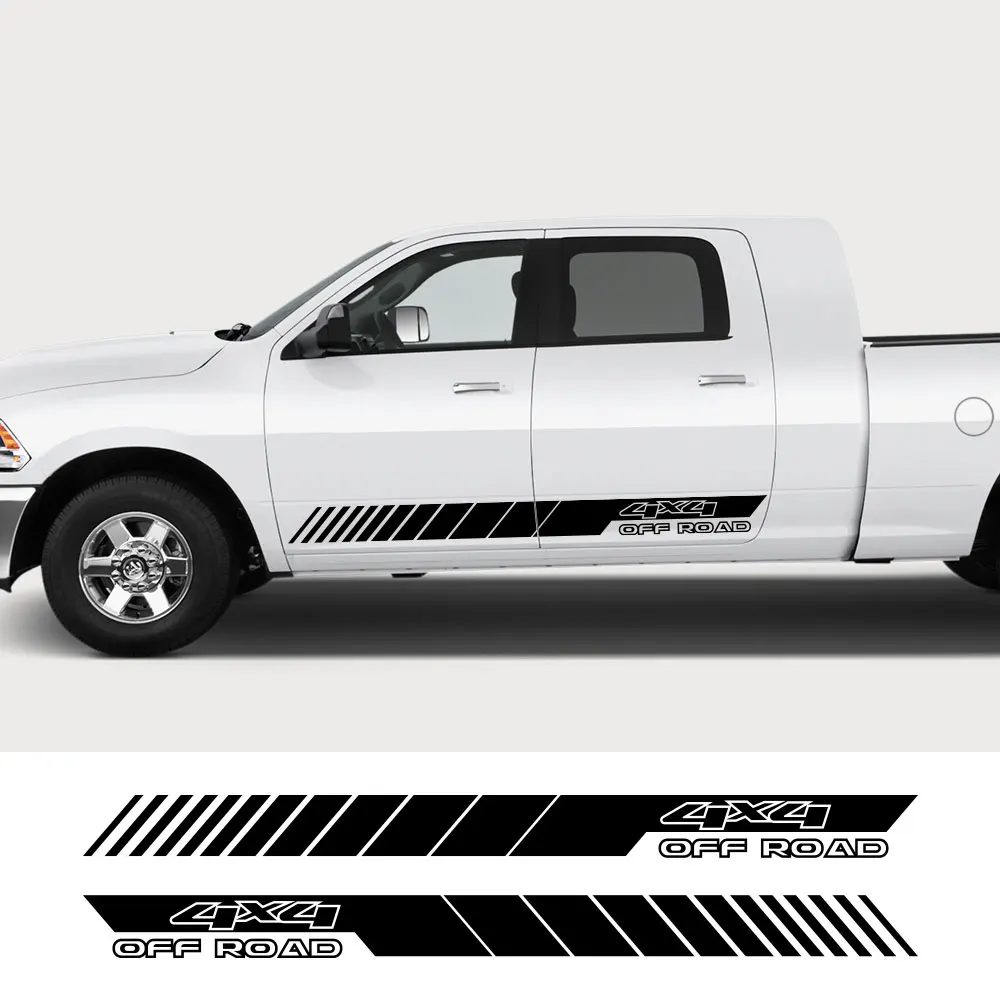 

2 шт., автомобильные виниловые наклейки на дверь и боковую юбку