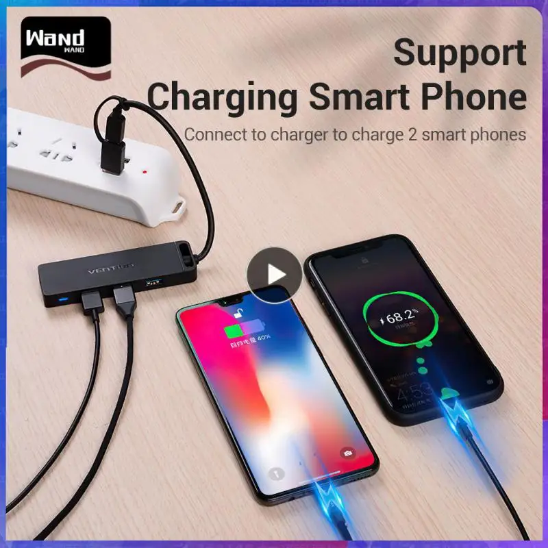 

Portable Wide Range Of Applications Chtbb Usb C Hub Superspeed Data 4-port Usb3.0 Splitter Extremely Long-life Usb3.0 Type-c Hub