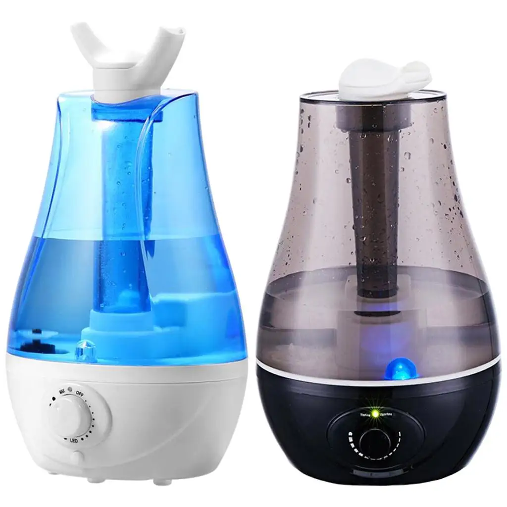 

3L Water Tank Humidifier Lasts up Shut Off for Babies Nursery Whole House Kitchen Bathroom Sink