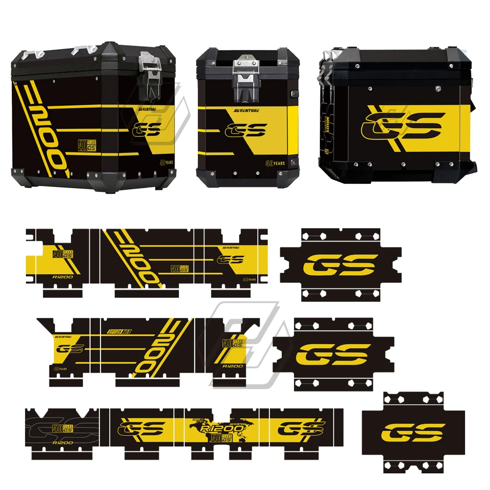 

Светоотражающая наклейка для Мотоцикла BMW Triple Black 40 GS Panniers R1200GS Adventure 2004-2021