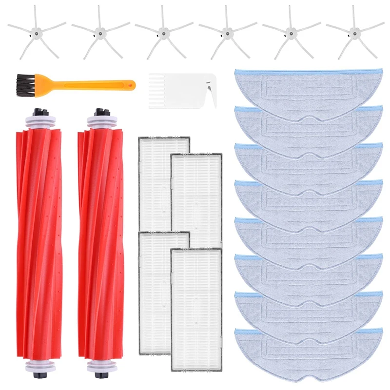 

Replacement Parts Roller Brush Side Brush Filter Mop Pads For Roborock S7 T7S T7plus G10 Vacuum Cleaner Accessories