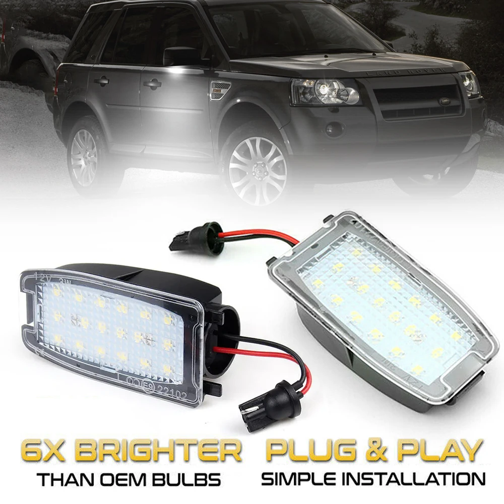 

Fits For Land Rover Range Rover 2005-2012 Range Rover Sport 2006-2013 LR2 LR3 LR4 L322 Freelander 2 Led Side Mirror Puddle Light