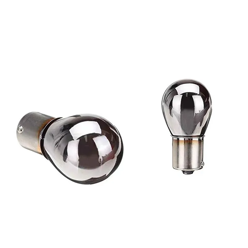 

2 шт. Bau15s 1156 581 PY21W хром, серебристый, янтарный, задние индикаторные лампы, указатель поворота, задний стоп-сигнал, 12 В, лампы для стояночного света