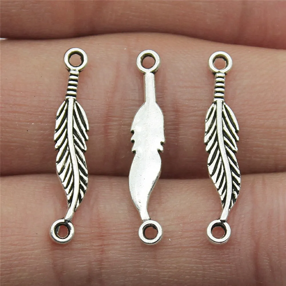 Материалы соединительные подвески в форме листьев для изготовления ювелирных