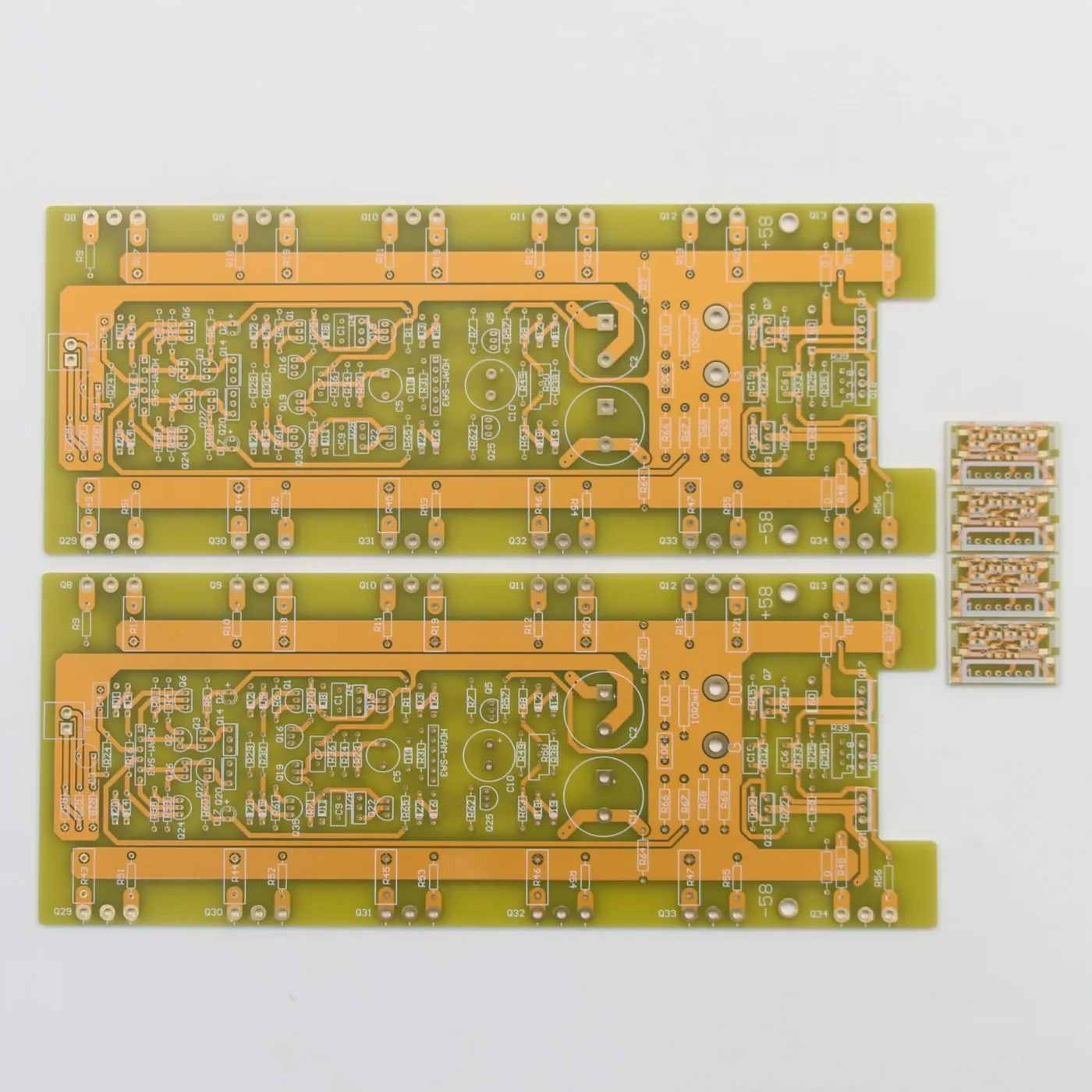 

1 Pair PM11S3 DIY HiFi Audio Power Amplifier Board PCB Stereo Dual Channel Based on MARANTZ PM-11S3 Amp Circuit