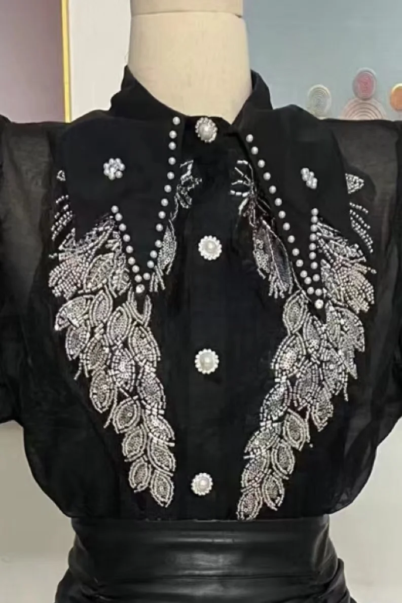 Женские блузки с вышивкой NoEnName_Null