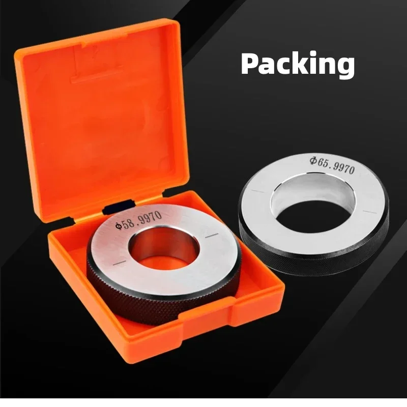 QIYI 1 шт. Φ1 мм-50 мм метрический гладкий кольцевой калибр на столе индивидуальный