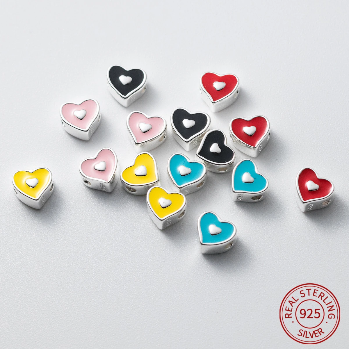 

S925 Серебряные милые коридорные бусины для изготовления браслетов, принадлежности для изготовления ювелирных изделий, дизайн «сделай сам»