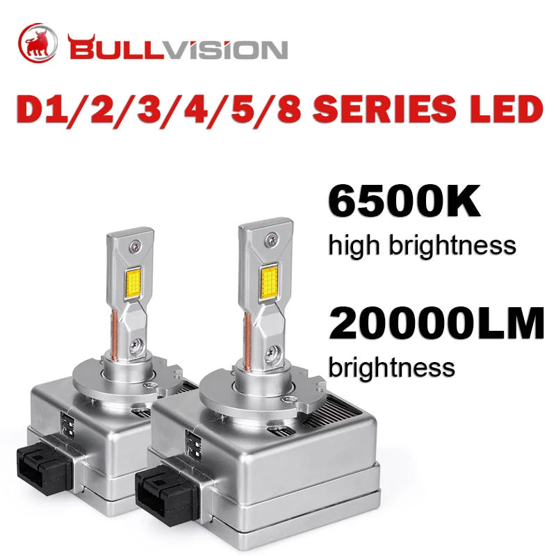 

D1S LED Headlight Bulbs 90W 20000LM Car Light plug & play D2S D4S D5S D8S D1R D2R D3R Turbo LED Canbus Bulbs For BMW Benz Audi