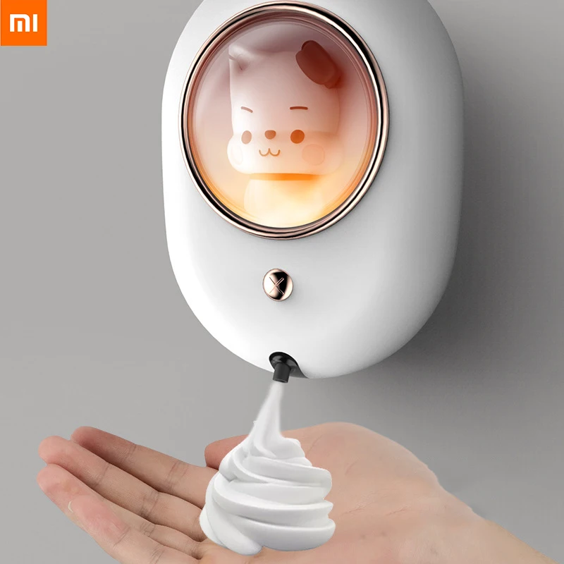 

Новинка 2022, домашний настенный дозатор мыла в виде капсулы для мытья пены, автоматический индукционный детский телефон для мытья пены