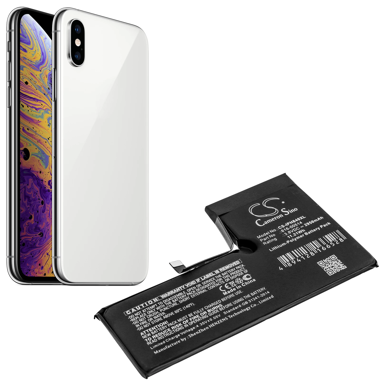 

Аккумулятор 2950 мАч 616-00514 для Apple A2099 A2098 A1920 iPhone Xs iPhone 11,2 A2100 A2097