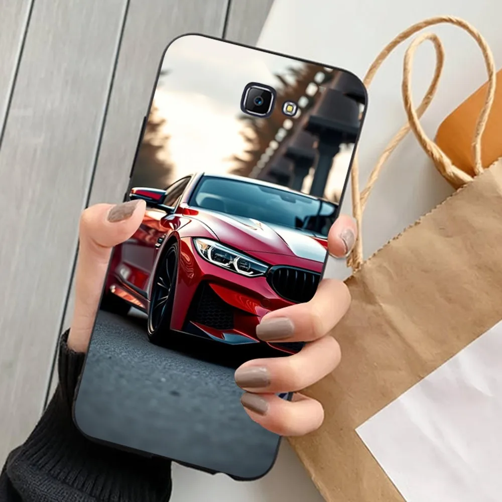 B-Blue Red Car Phone Case For Samsung J 7 Plus 7core J7 Neo J6 Prime J4 J5 Mobile Cover