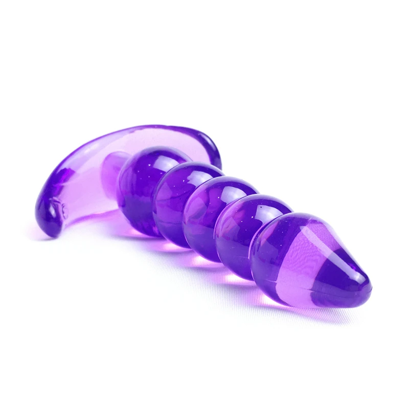 Анальные шарики Желейная Анальная пробка массажер простаты точки G силиконовые