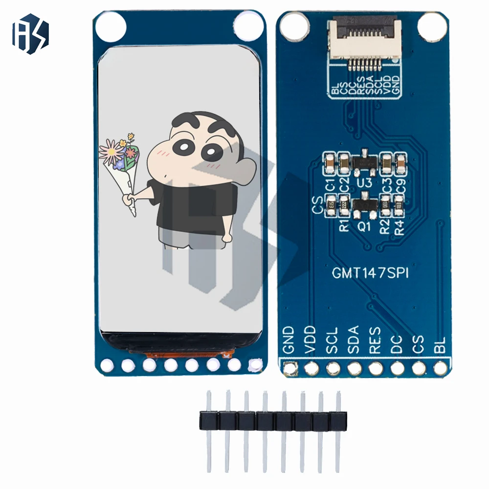 EGBO 1 47 дюйма 172x320 SPI полноцветный TFT HD IPS экран ЖК-дисплей светодиодный модуль