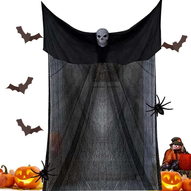

New Halloween Hanging Skull Ghost Haunted House Decoration Horror Props Party Pendant Home Door Bar Decor Dropshipping