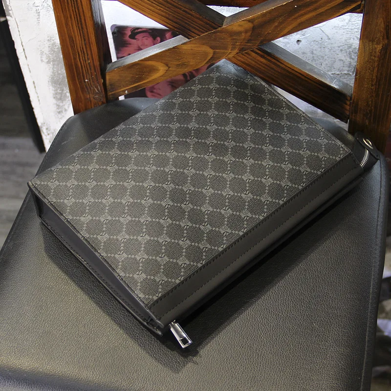 

Men's Envelope Clutch Handbag Large Capacity Business Purse Wallet