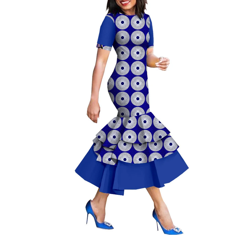 Африканские платья для женщин базин богатый халат Свадебная вечеринка новейшая