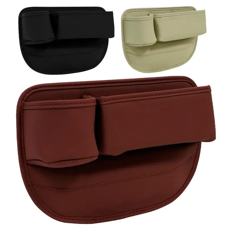 Кожаный Автомобильный ящик для хранения универсальный многофункциональный