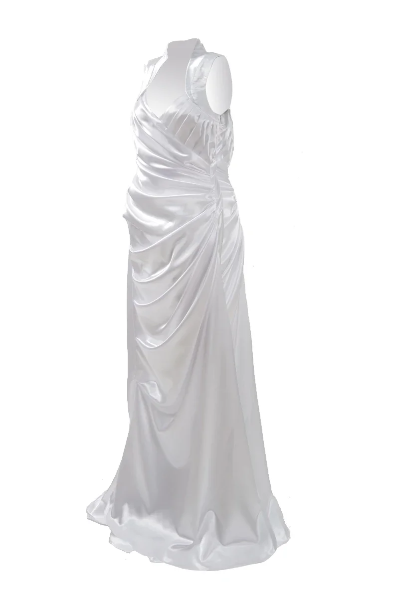 Аниме Косплей Lunafreya Nox Fleuret Luna повседневные Костюмы Принцесса вечернее платье