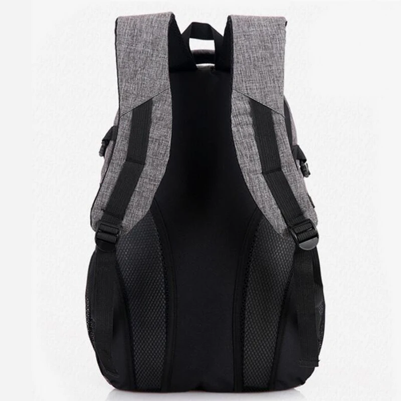 Male Men Women Backpack Back Pack Bag School For Laptop Notebook PC Computer Teenager Boy Black Rucksack Bagpack Work Business