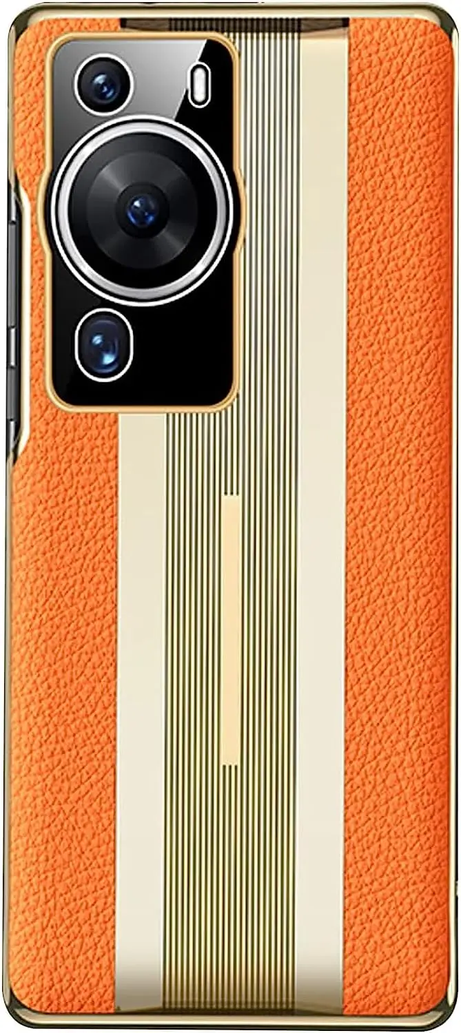 

Чехол для Huawei P60/P60 Pro, гальванический чехол из натуральной кожи с защитной крышкой для камеры, противоударный защитный чехол