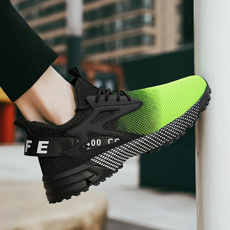 2023 New Men Sneakers Outdoor Breathable Shoes for Men Lightweight Tenis Shoes Comfortable Sports Training Man Running Shoes