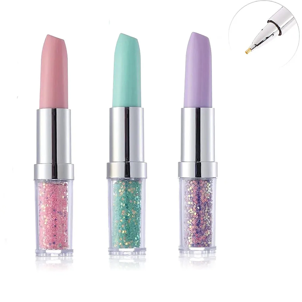 

Diamond Painting Pen Creative Lipstick Shape Point Drill Pen 5D Diamond Painting Tools for DIY Crafts Diamond Paintings Sewing