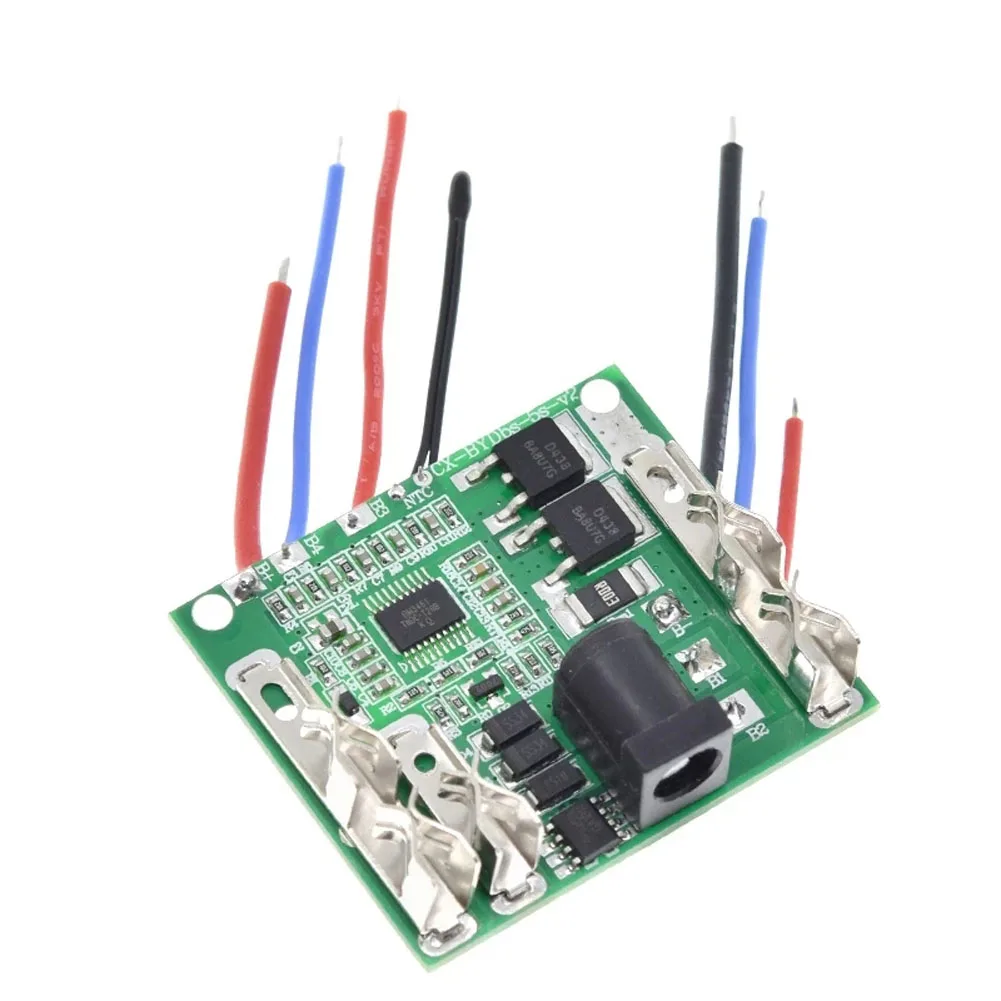 Защитная плата для зарядного устройства аккумулятора, 5S 18 в, 21 в, 20 А, печатная плата для литий-ионных аккумуляторов, аксессуары для электроинструментов, 1 шт.