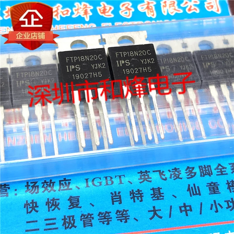 30 шт. Оригинальный Новый FTP18N20C TO-220 200V 18A