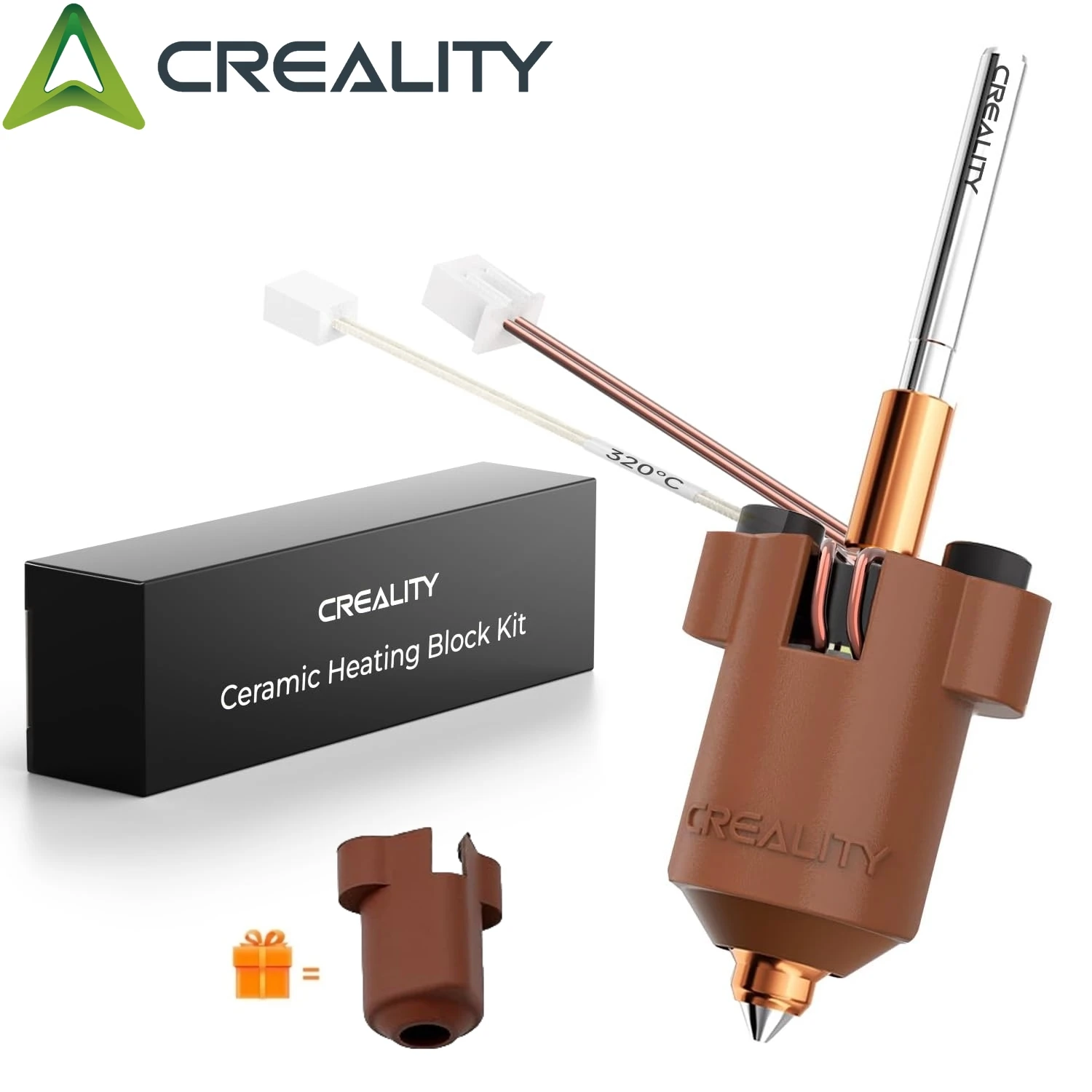 Creality K1C керамический нагревательный блок