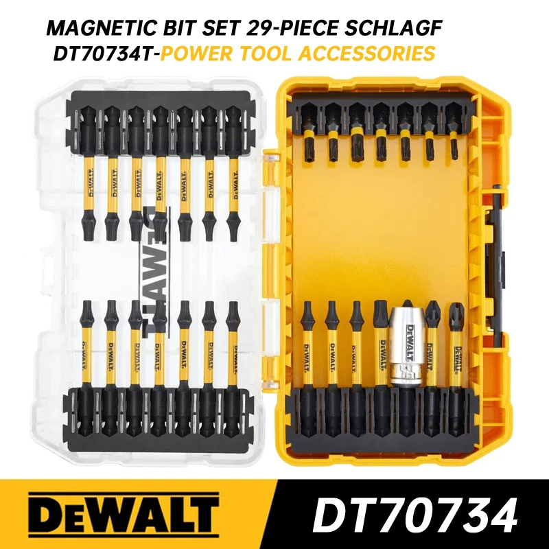 

Набор бит для шуруповерта DEWALT DT70734T, 29 шт.