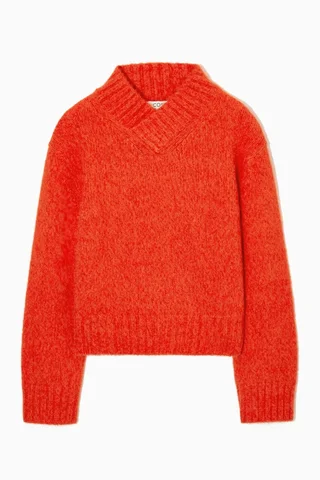 Эфирный костюм YAZHIMEI 2025, новый зимний стиль женской повседневной моды, стандартный стиль, полувысокий шерстяной свитер с v-образным вырезом