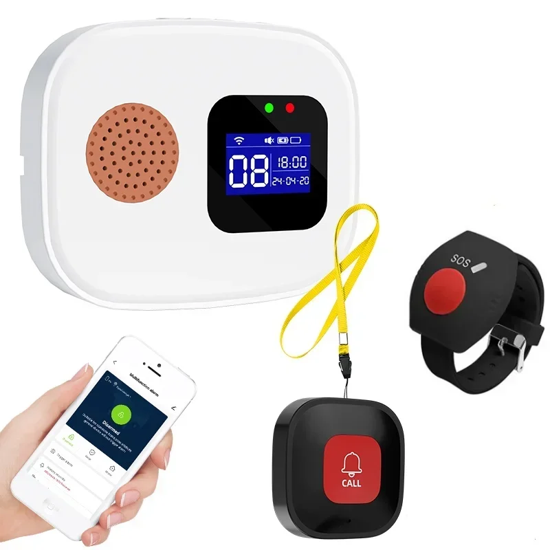 

SOS-печень, пейджер, кнопка вызова, кнопка звонка, кнопка оповещения для пациентов, пожилых людей, домашняя портативная система вызова медсестры, сигнализация для кровати