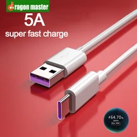 dragon master type c cable 5a fast charge usb c data cable for huawei xiaomi samsung charger usb cable mobile phone accessories