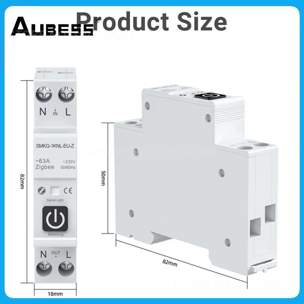 

Умный автоматический выключатель с дозировкой, 1p, 63 А