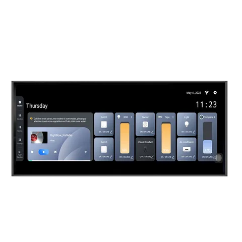 Сенсорная панель управления сенсорным ЖК-дисплеем TUYA для музыкального проигрывателя Android