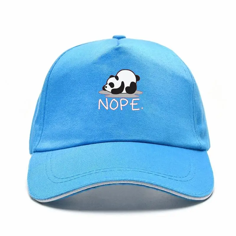 

Super Panda: Lazy Panda Nope not Today Funny Panda Baseball Caps men and women Unique mens Caps Visors Crazy HipHop Bill Hats