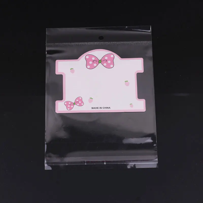 50pcs Cute Hair Band Hairpins Packaging Paper Cards for DIY Child Girls Hair Accessories Display Packaging Cards Retail Tags images - 6