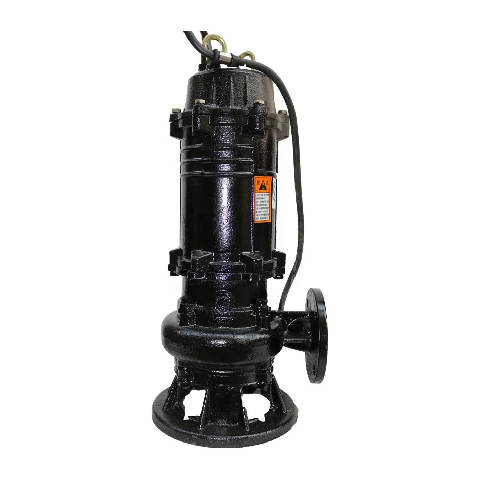 

Non clogging pump cutting submersible sewage pump Double reamer sewage pump