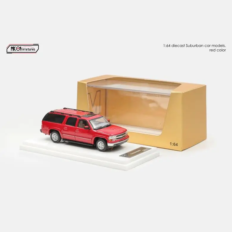 MK 1:64 Chevrolet Saban полноцветная литая миниатюрная модель из сплава украшения для