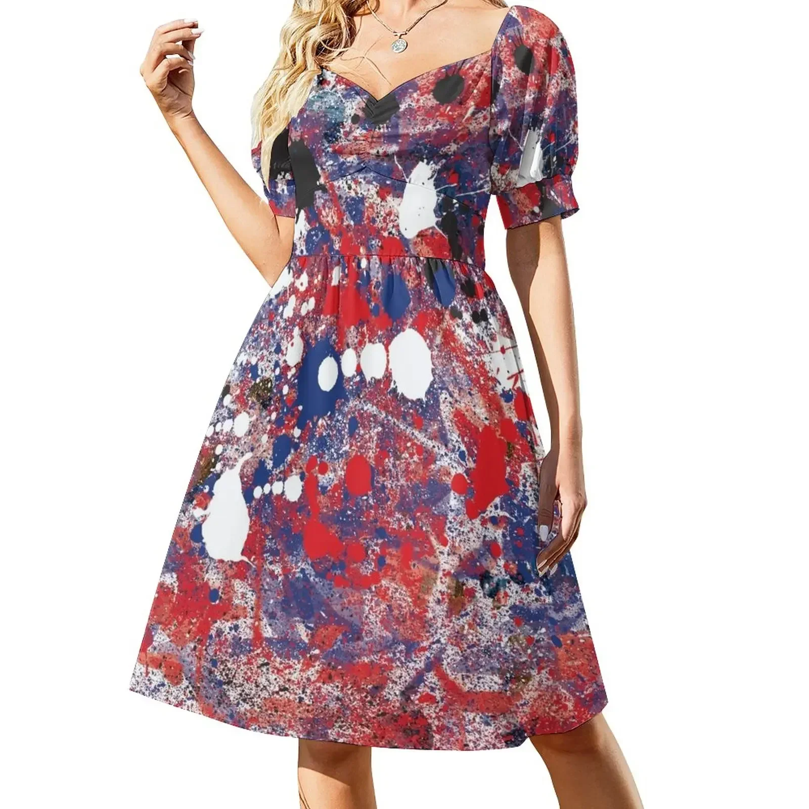 Brit Splat - оригинальное британское рабочее платье ограниченного выпуска летнее без