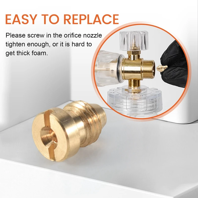 Наконечники насадок для пенопластовой пушки и пенообразователь универсальное