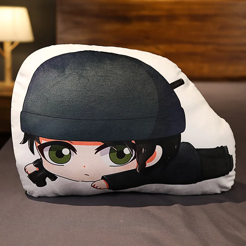 Фото Диванные подушки с мультяшным Аниме Детектив Конан подушки Конан Edogawa Kaitou Kiddo Kawaii манга периферийные куклы игрушка №3