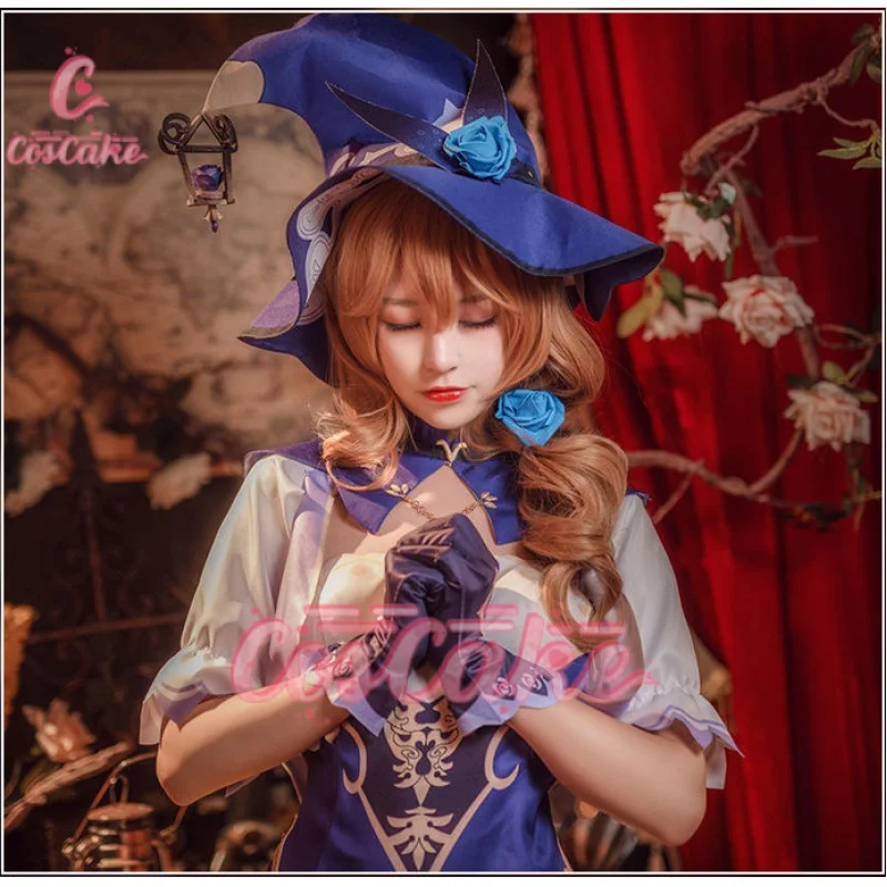 Костюм для косплея из аниме Genshin Impact Lisa Minci cos