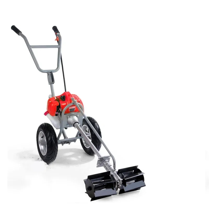 Portable Small Multifunctional Hand Push Lawn Mower 4-Stroke Powered Land Reclamation And Soil Loosening Farming